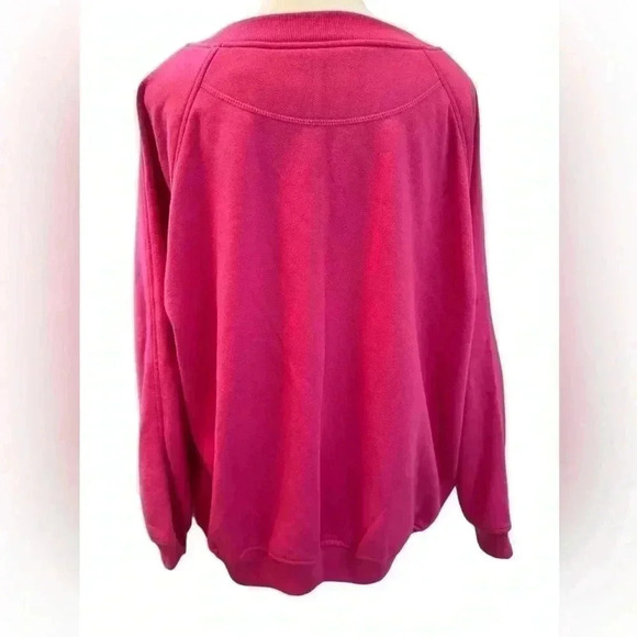 Lord & Taylor Young Americans | Fleece  Boyfriend Cardigan (M) - Picture 2 of 7